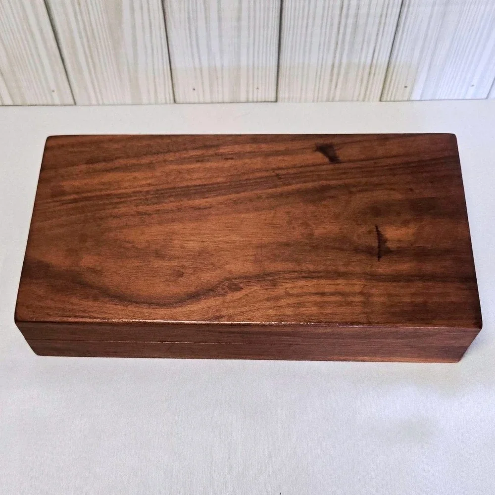 Murphy Blades Handmade Steak Knife Set of 4 Stainless Steel with Walnut Wood Box